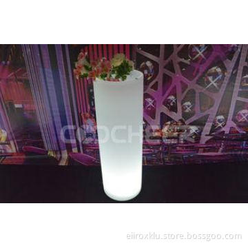 RGB color changing Remote Big Led Flower Pot light up outdo
